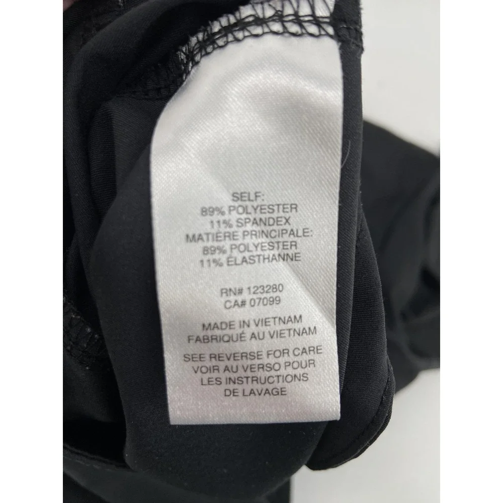 Travis Mathew Jacket Mens Small Black Hooded 1/4 Zip Softshell Golf Windbreaker